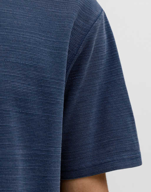 Jack & Jones camiseta en azul insignia, 4 de 7