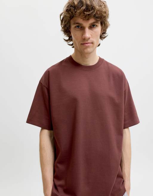 Jack & Jones camiseta en chocolate amargo, 6 de 7