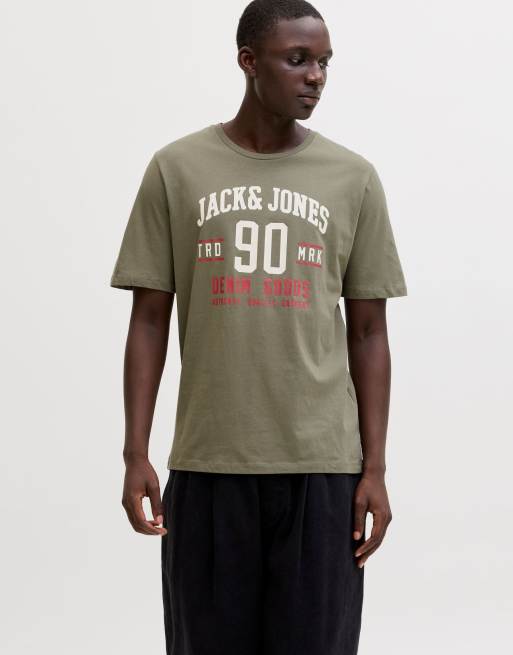 Jack & Jones camiseta en verde oliva apagado, 5 de 7