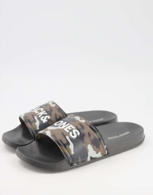 jack and jones sliders white