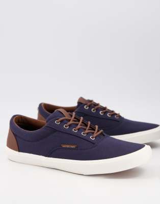 jack and jones navy blue sneakers