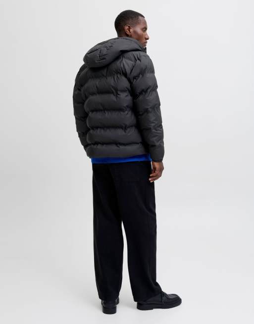Jack & Jones cappotto piumino nero, 2 di 7