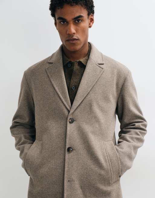Jack & Jones car coat in beige, 4 of 5