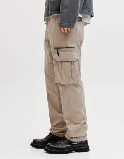 Jack & Jones Cargo-Hose in Cremeweiß, 5 von 7