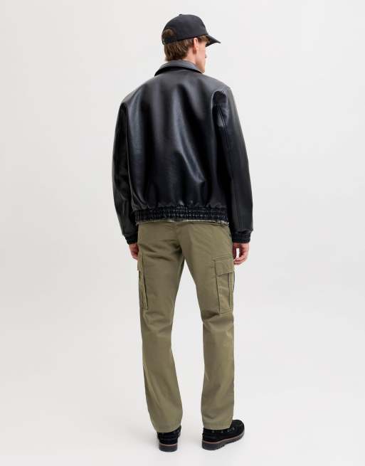 Jack & Jones Cargo pants in olive night, 2 of 7
