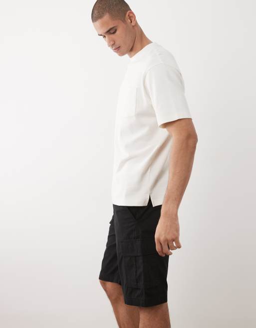 Jack & Jones cargo short in black, 3 of 5