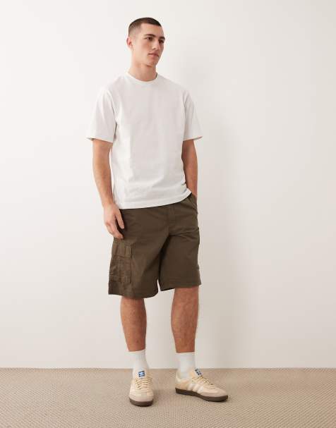 Jack & Jones cargo short in brown - view 1