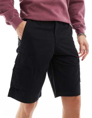 cargo shorts in black