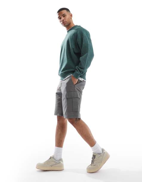 Jack & Jones cargo shorts in dark grey - view 1