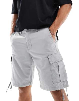 Jack & Jones Cargo Shorts In Gray