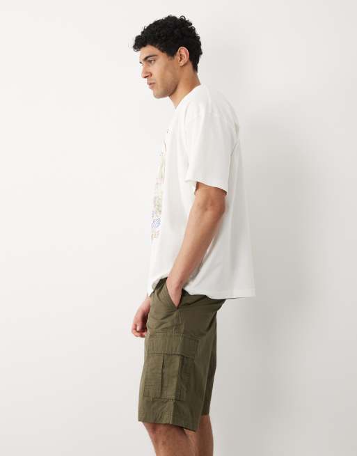 Jack & Jones cargo shorts in green, 3 of 5