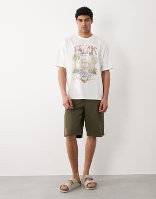 Cargo-Shorts in Grün Grün XS