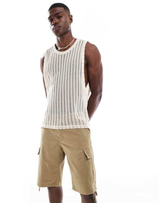 Jack & Jones cargo shorts in tan, 2 of 5