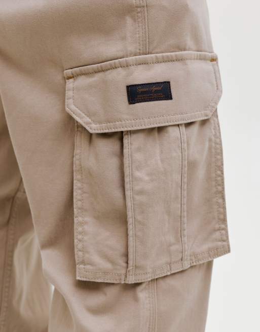 Jack & Jones Cargo trousers in crockery, 4 of 7