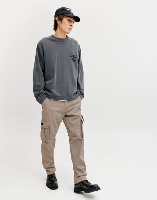 Jack & Jones Cargo trousers in crockery, 6 of 7