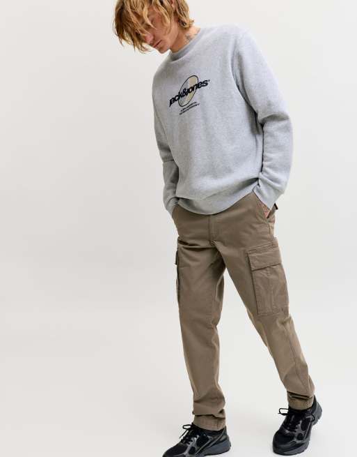 Jack & Jones cargobroek in crocodile, 6 van 7