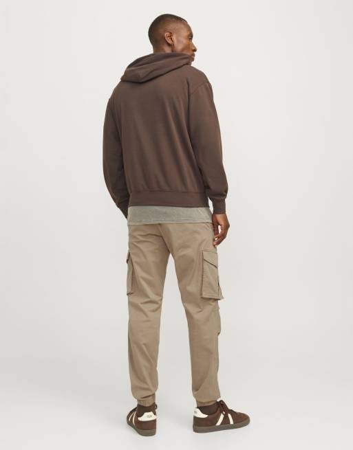 Jack & Jones cargobukser i elmwood, 2 af 7