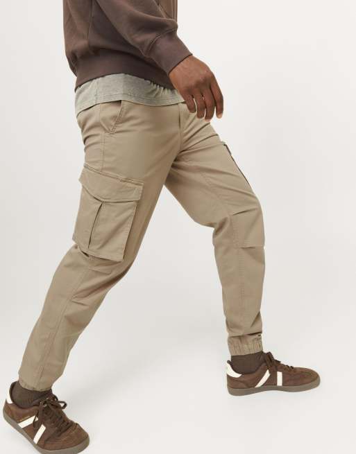 Jack & Jones cargobukser i elmwood, 6 af 7