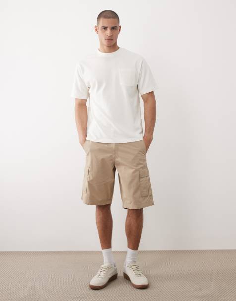 Jack & Jones - Cargoshort in beige - view 1