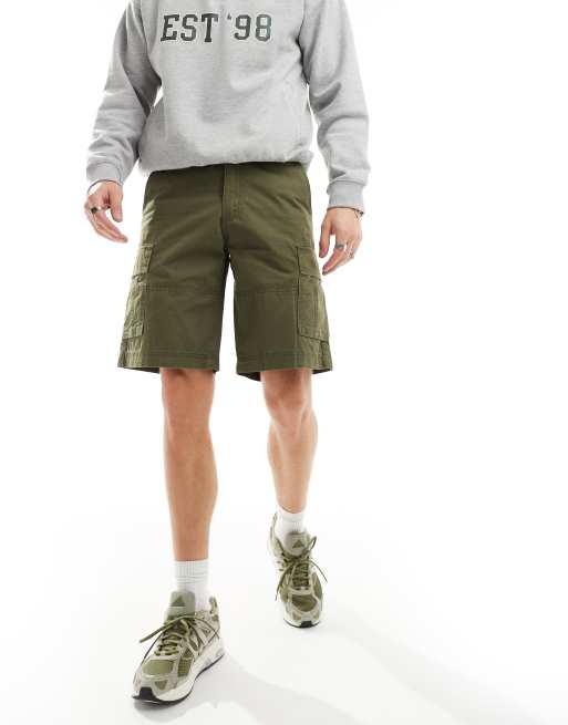 Jack & Jones - Cargoshort in kaki