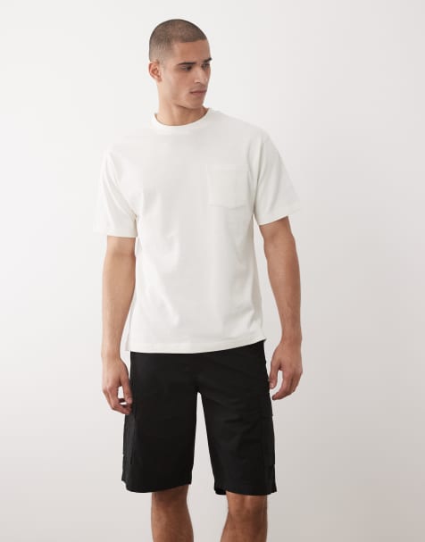 Jack & Jones - Cargoshort in zwart - view 1