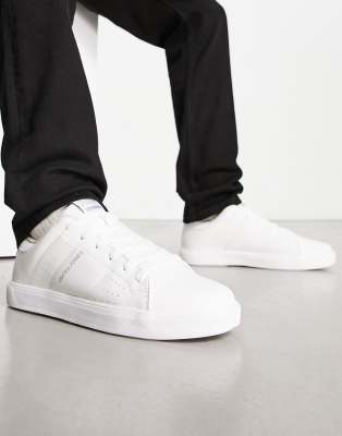 Jack & Premium Leather Sneaker In White