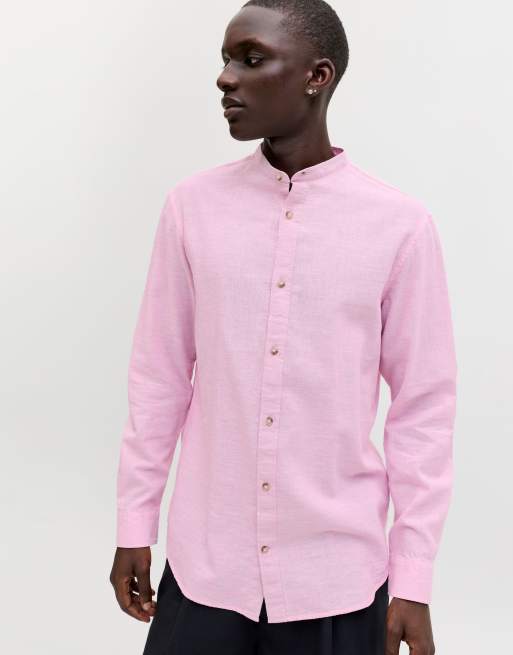 Jack & Jones Casual – Różowa koszula, 6 z 7