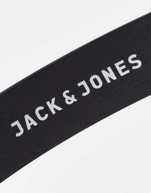 Jack & Jones - Ceinture en imitation cuir - Noir , 3 de 4