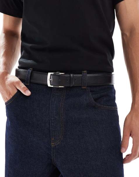 Jack & Jones - Ceinture en imitation cuir - Noir - view 1