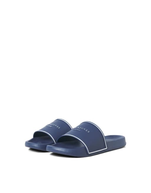 Jack & Jones - Chanclas azul marino peonía, 5 de 7