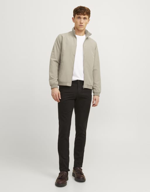 Jack & Jones - Chaqueta bomber beis cerámica, 3 de 7
