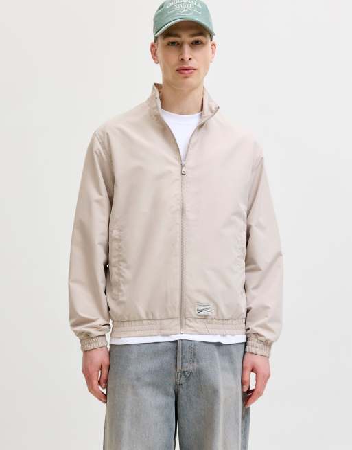 Jack & Jones - Chaqueta bomber color tostado Oxford