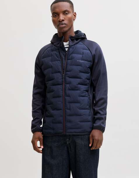 Jack & Jones - chaqueta híbrida azul marino estilo blazer - view 1