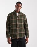 [Jack & Jones] Jack & Jones check shirt in green XS Rosin