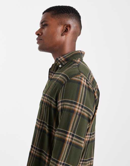 【美品】A.P.C John Checked Shirt Green Acne Studios - Check button-up shirt - Green