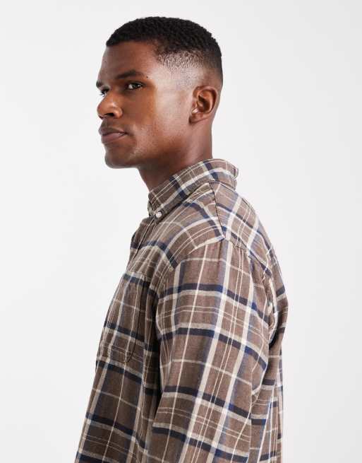 Jack & Jones - Chemise à carreaux - Beige, 4 de 5