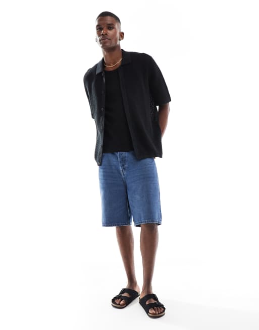 Jack & Jones - Chemise au crochet - Noir, 3 de 4