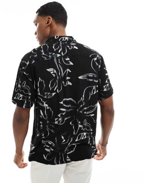 Jack & Jones - Chemise avec col à revers - Noir fleuri - view 2