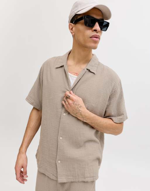 Jack & Jones - Chemise décontractée - Kaki vintage, 6 de 7