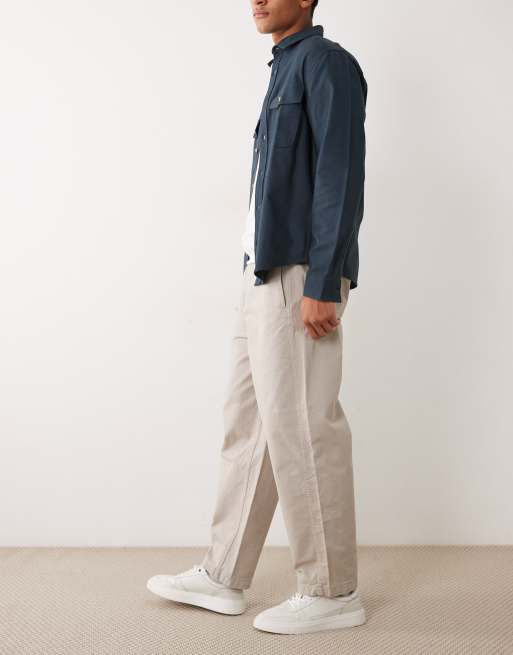 Jack & Jones - Chino bombati grigio chiaro, 3 di 5
