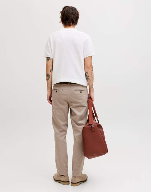 Jack & Jones chino-byxor i citronpeppar, 2 av 7