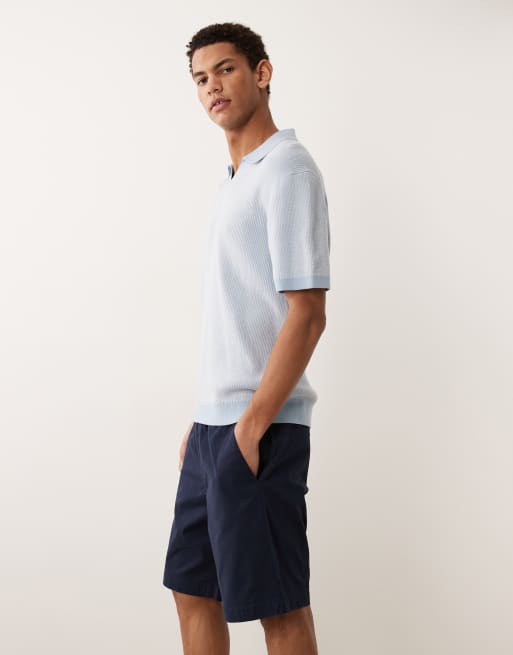 Jack & Jones - Chino corti blu navy con coulisse, 3 di 5