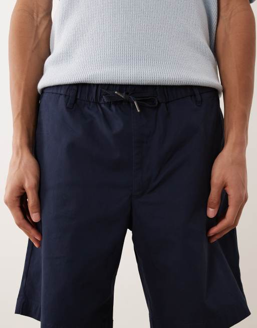 Jack & Jones - Chino corti blu navy con coulisse, 4 di 5