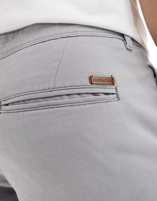 Jack & Jones chino in slim fit gray