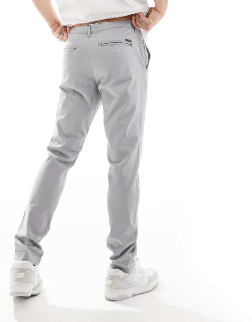 Jack & Jones chino in slim fit gray