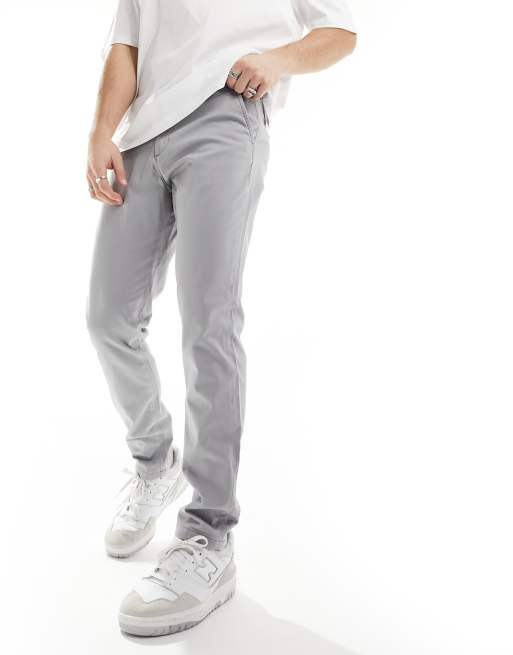 Jack & Jones chino in slim fit gray