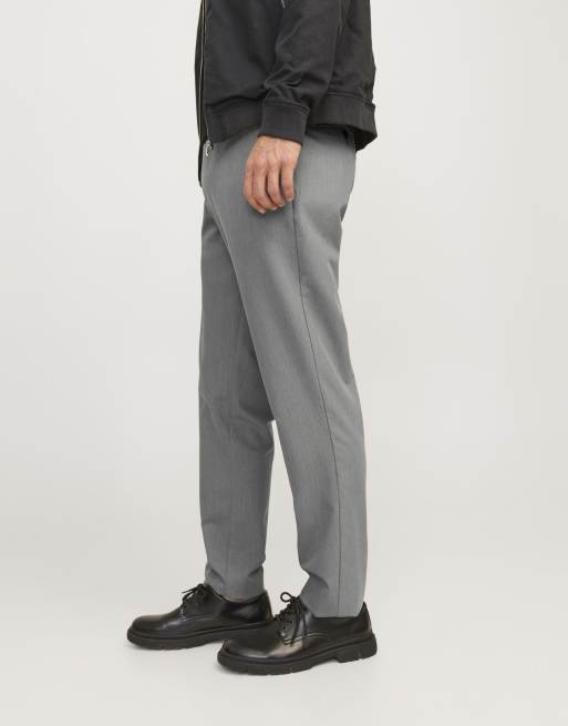 Jack & Jones chino pants in grey melange, 5 of 5