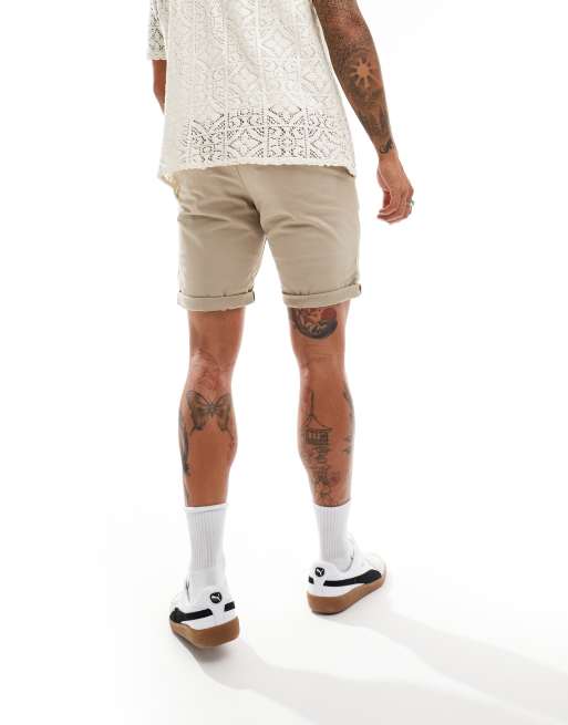 Jack & Jones chino shorts in beige, 5 of 5