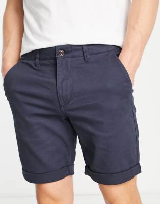 Jack & Jones chino shorts in black | ASOS