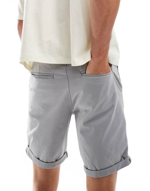 Jack & Jones chino shorts in grey, 5 of 5